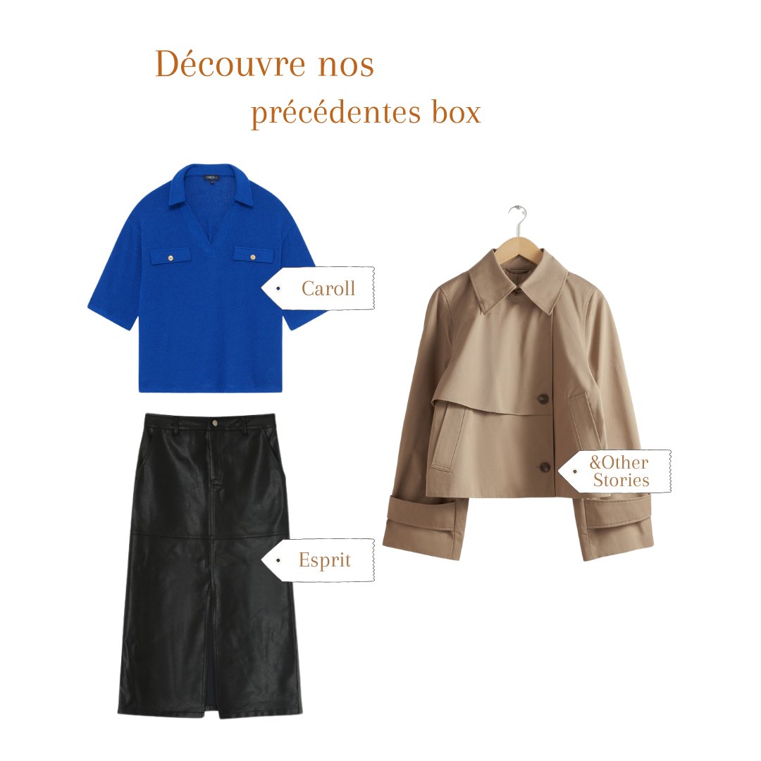 box vetements seconde main  femme cadeau 31 32 33 34 ans Noel Lena Situations lookiero la malle francais clic and fit outfittery seconde main maje sandro friperie luxe zara personal shopper mango stradivarius mango levi's levis tommy cos esprit cos sud express mango